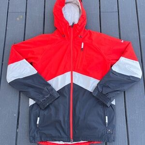 Nike 10K Series Waterproof Insulated Ski Snowboard Jacket Powder Skirt Mens M